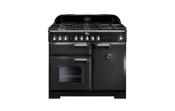 Cuisinière FALCON Classic deluxe 100 Charbon mat satiné/chrome - CDL100DFCB/C-EU