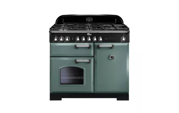 Cuisinière FALCON Classic deluxe 100 Vert Minéral Mat/chrome - CDL100DFMG/C-EU