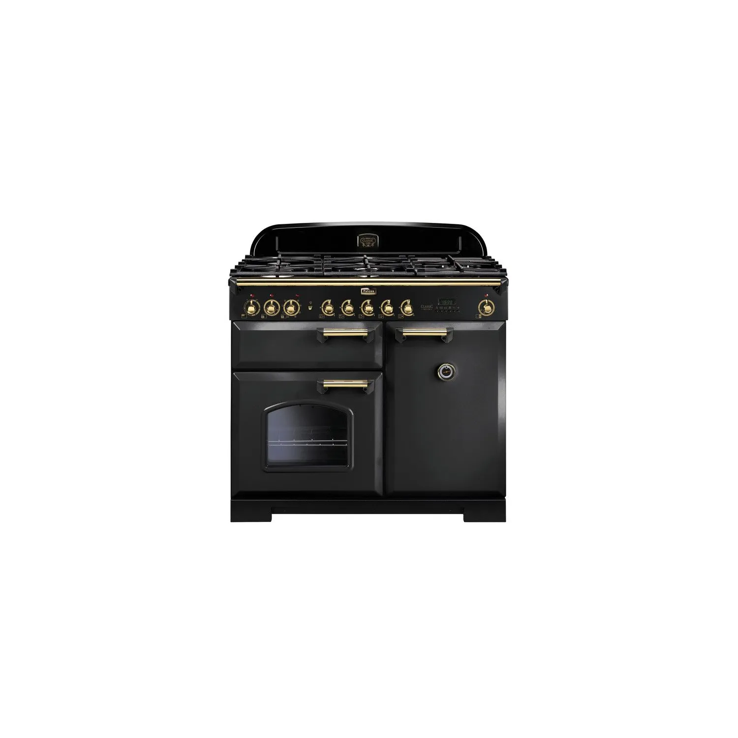 Cuisinière FALCON Classic deluxe 100 satinélaiton CDL100DFCBB EU