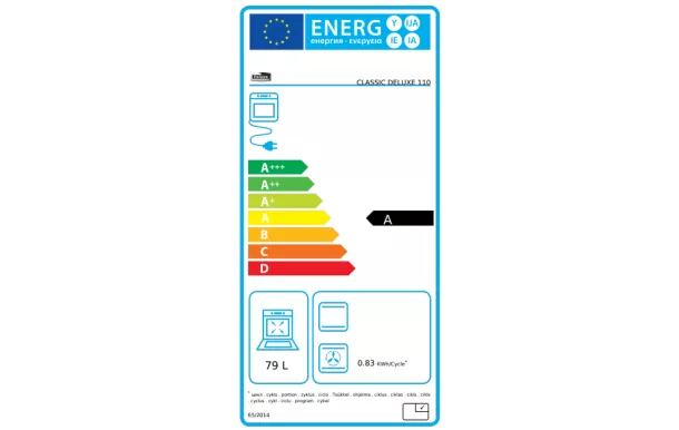 Cuisinière FALCON Classic Deluxe 110 Crème /Chrome - CDL110DFCR/C-EU