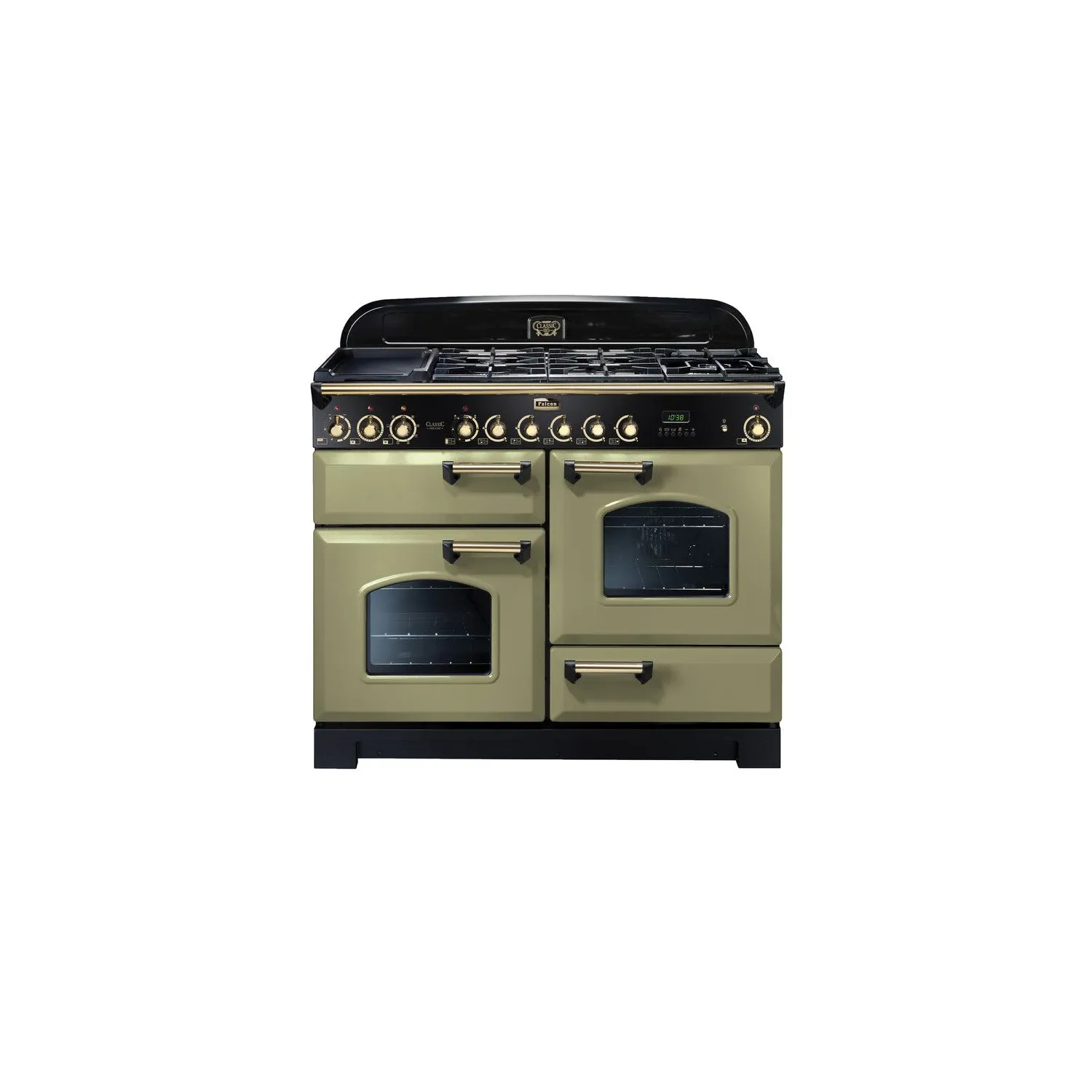 Piano de cuisson FALCON classic 110 deluxe laiton CDL110DFOGB EU