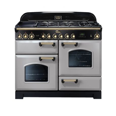 Cuisinière FALCON Classic Deluxe 110 Gris perle/laiton - CDL110DFRP/B-EU