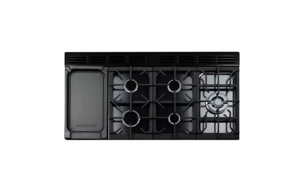 Piano de cuisson FALCON classic 110 deluxe vert anglais/laiton - CDL110DFRG/B-EU