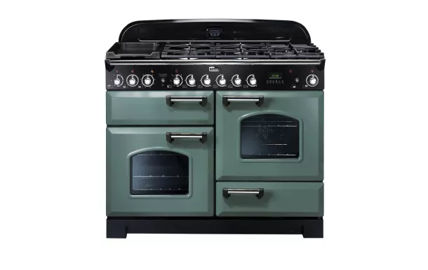 Piano de cuisson FALCON classic 110 deluxe Vert minéral mat/chrome- CDL110DFMG/C-EU