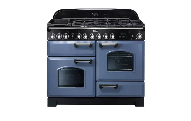 Piano de cuisson FALCON classic 110 deluxe Roche bleue/chrome- CDL110DFSB/C-EU