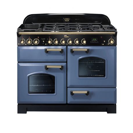 Piano de cuisson FALCON classic 110 deluxe Roche bleue/laiton- CDL110DFSB/B-EU