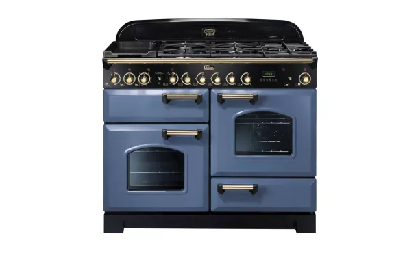Piano de cuisson FALCON classic 110 deluxe Roche bleue/laiton- CDL110DFSB/B-EU