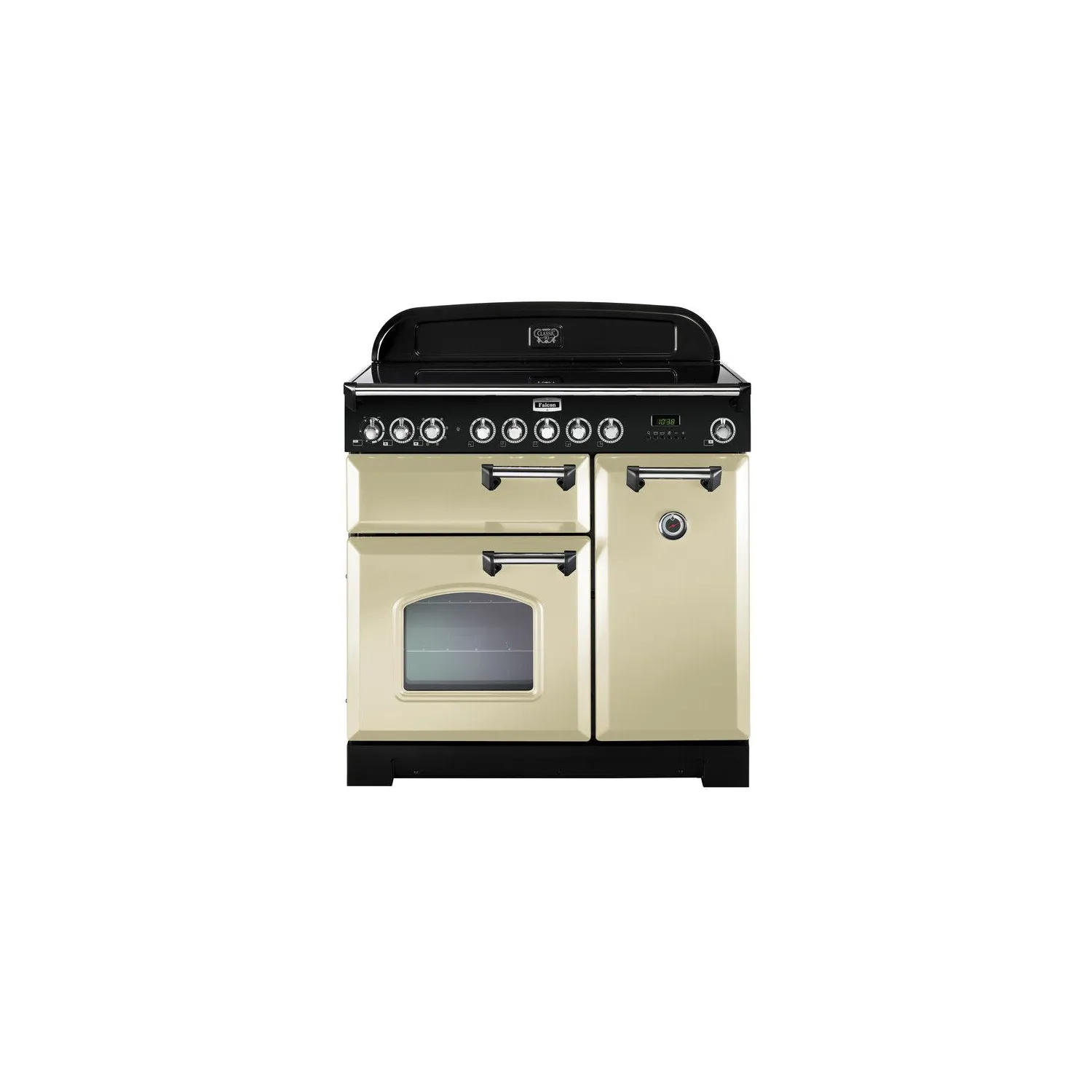 Cuisinière FALCON Classic Deluxe 90 induction Crèmechromé CDL90EICRC EU