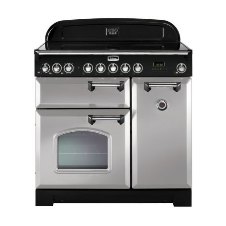 Cuisinière FALCON Classic Deluxe 90 induction Gris Perle /chromé - CDL90EIRP/C-EU