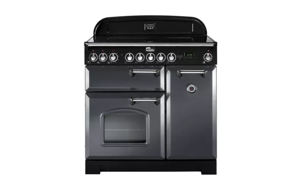 Cuisinière FALCON Classic deluxe 90 Induction gris/Chromé - CDL90EISL/C-EU