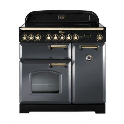 Cuisinière FALCON Classic deluxe 90 Induction Ardoise/Cuivré - CDL90EISL/B-EU