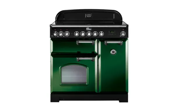 Cuisinière FALCON Classic Deluxe 90 induction vert anglais/chromé - CDL90EIRG/C-EU