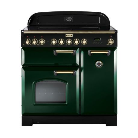 Cuisinière FALCON Classic Deluxe 90 induction vert Anglais/cuivré - CDL90EIRG/B-EU