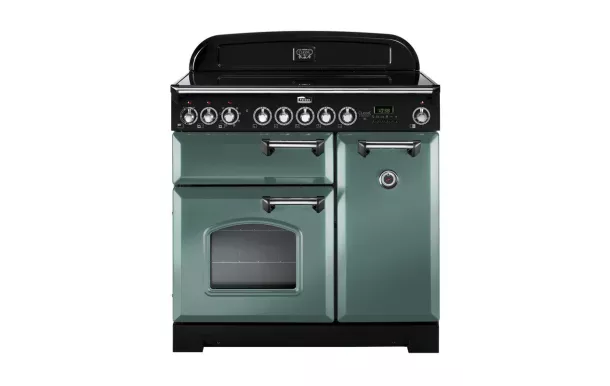 Cuisinière FALCON Classic Deluxe 90 induction Vert Minéral Mat/chrome - CDL90EIMG/C-EU