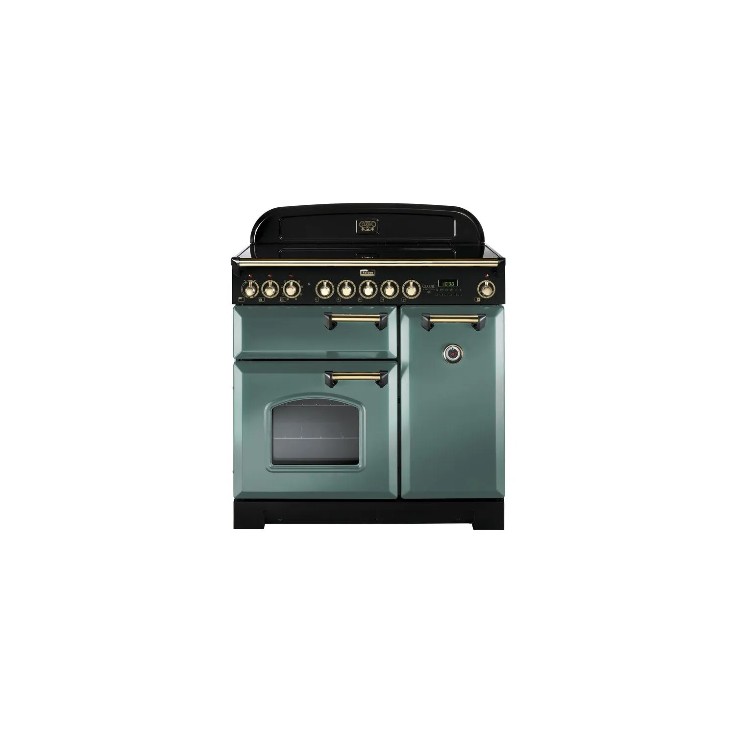 Cuisinière FALCON Classic Deluxe 90 induction Minéral laiton CDL90EIMGB EU