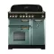 Cuisinière FALCON Classic Deluxe 90 induction Vert Minéral Mat/laiton - CDL90EIMG/B-EU