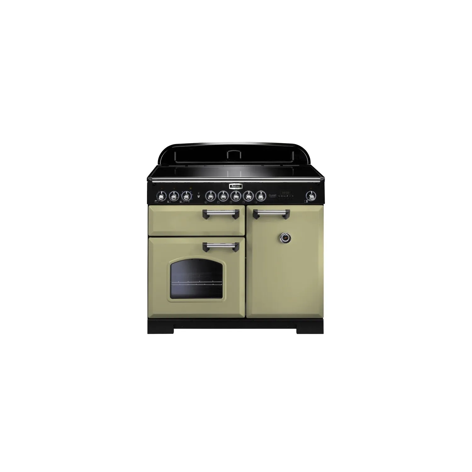 Cuisinière FALCON Classic deluxe 100 induction chrome CDL100EIOGC