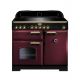 Cuisinière FALCON classic deluxe induction 100 rouge airelle/laiton CDL100EICY/B