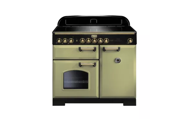 Cuisinière FALCON Classic deluxe 100 induction Vert Olive CDL100EIOGB