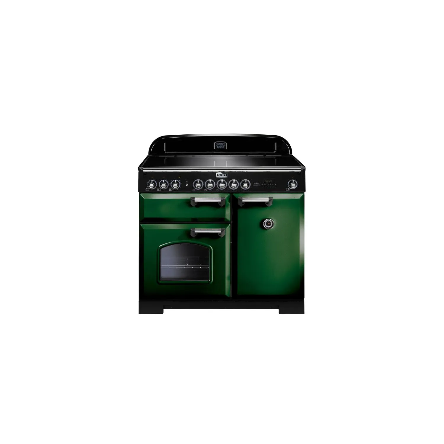 Cuisinière FALCON Classic deluxe 100 induction anglaischrome CDL100EIRGC