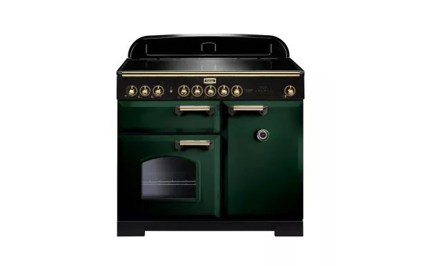 Cuisinière FALCON Classic deluxe 100 induction vert anglais cuivré CDL100EIRGB