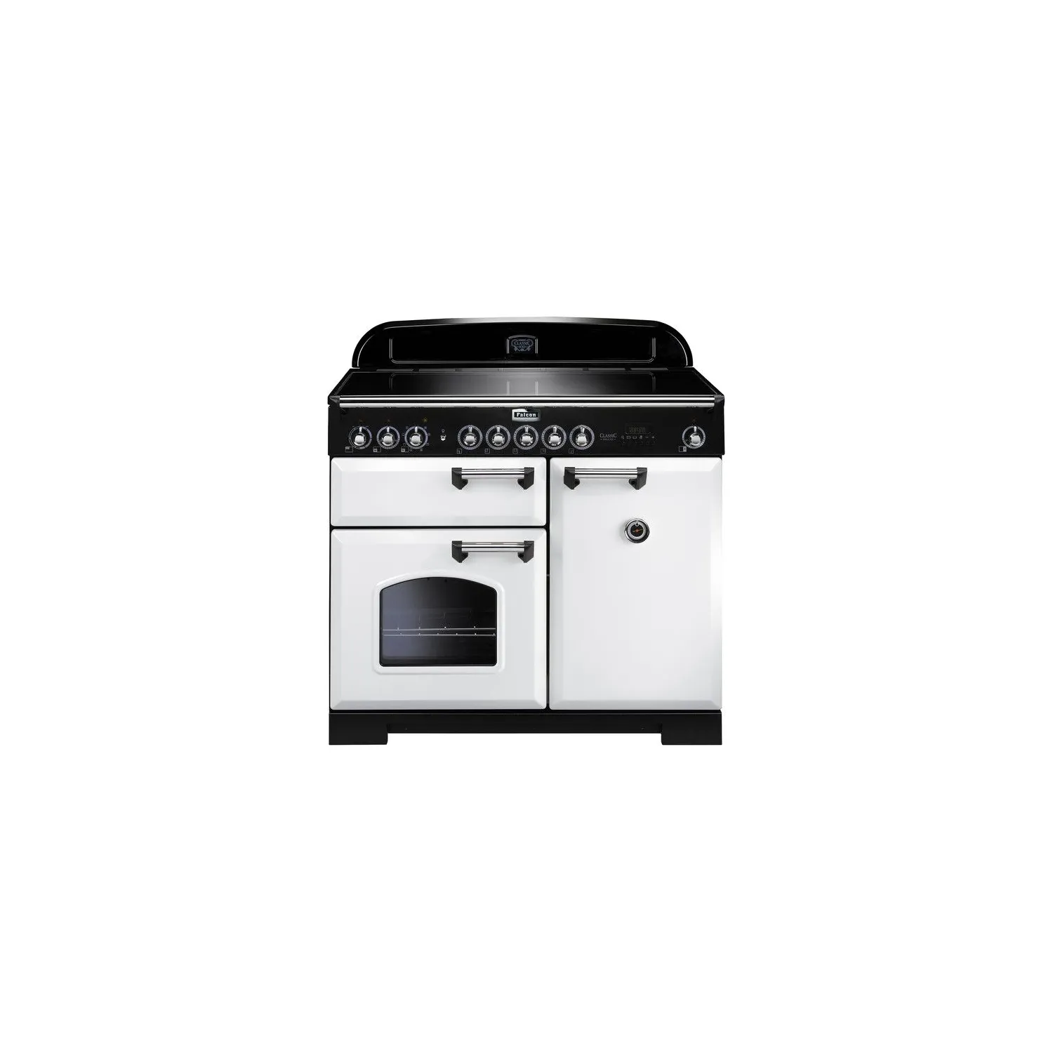 Cuisinière FALCON Classic deluxe 100 induction / Chrome CDL100EIWHC
