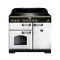 Cuisinière FALCON Classic deluxe 100 induction blanc cuivré - CDL100EIWH/B