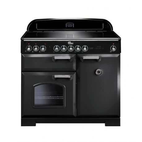 Cuisinière FALCON classic deluxe induction 100 Charbon Mat Satiné/chrome - CDL100EICB/C