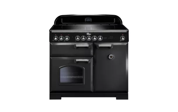 Cuisinière FALCON classic deluxe induction 100 Charbon Mat Satiné/chrome - CDL100EICB/C