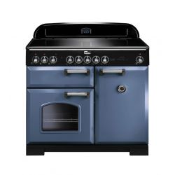 Cuisinière FALCON classic deluxe induction 100 Roche Bleue/chrome - CDL100EISB/C