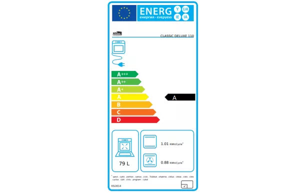 Cuisinière FALCON Classic Deluxe 110 Induction Rouge cuivré CDL110EICY/B-EU