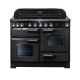 Cuisinière FALCON Classic Deluxe 110 Induction Charbon Mat Satiné/chrome  CDL110EICB/C-EU