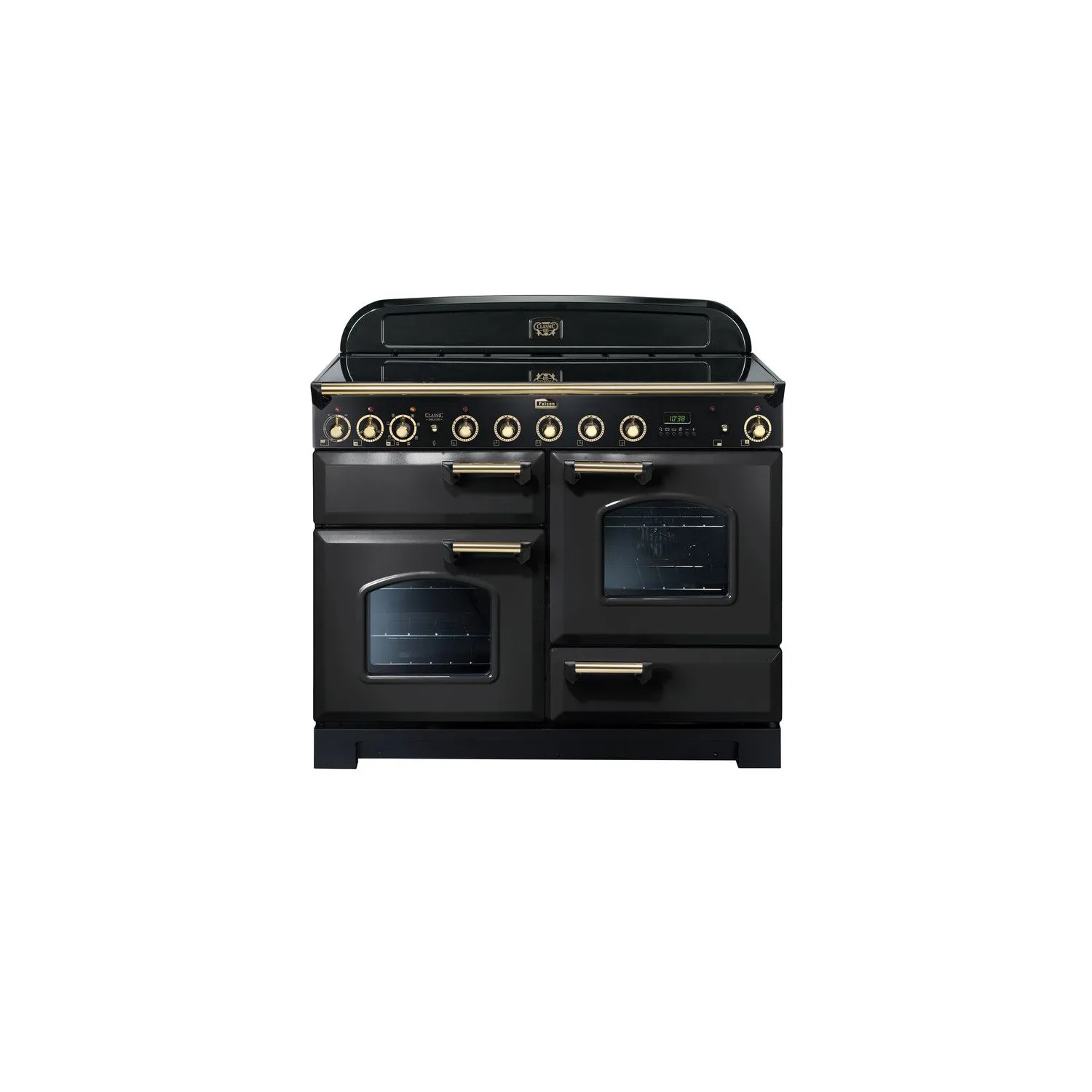 Cuisinière FALCON Classic Deluxe 110 Induction SatinéLaiton CDL110EICBBEU