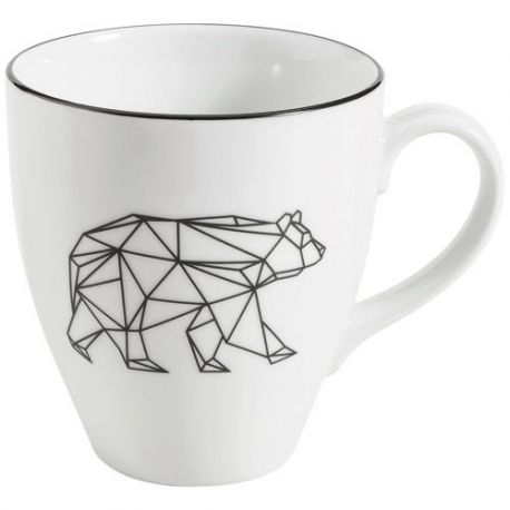 TABLE ET COOK Mug déjeuner 45 cl Ours - Origami