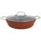 COSY & TRENDY Sauteuse 28 cm 2 anses + couvercle - Cerapro Terracotta