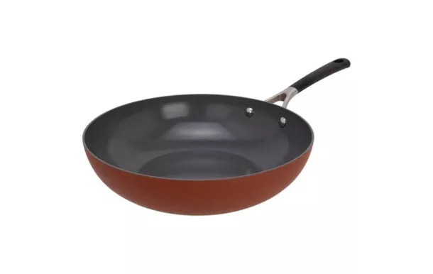 COSY & TRENDY Poêle wok 28 cm - Cerapro Terracotta