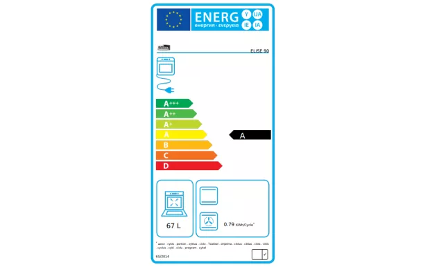 FALCON Piano de cuisson 90 cm ELISE induction bleu - ELS90EISB/-EU