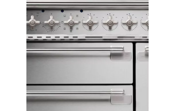 FALCON Piano de cuisson 90 cm ELISE mixte inox - ELS90DFSS/-EU