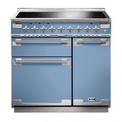 Cuisinière FALCON ELISE 90 Induction Bleu de chine/Nickel brossé- ELS90EICA/-EU