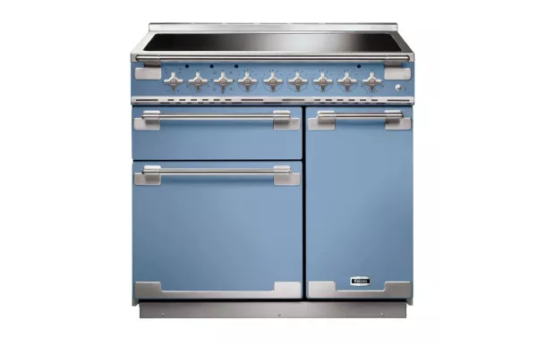 Cuisinière FALCON ELISE 90 Induction Bleu de chine/Nickel brossé- ELS90EICA/-EU
