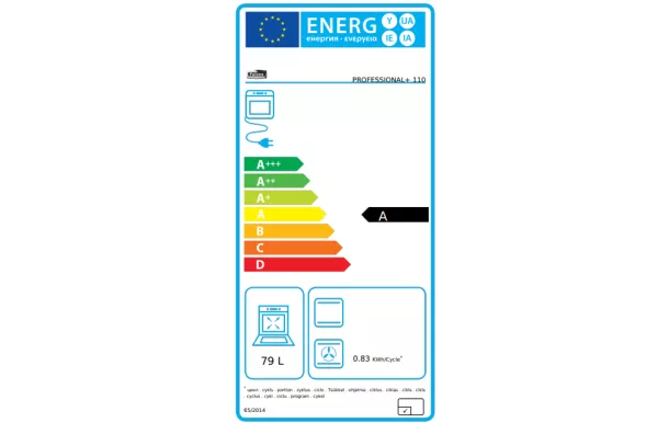 Cuisinière induction FALCON Professional+ 110 rouge - PROP110EICYC