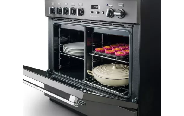 Cuisinière FALCON Professional+ FXP 90 mixte rouge airelle - PROP90FXPDFCY/C