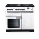 Cuisinière FALCON Professional + 100 Deluxe Mixte Blanche/Chrome - PDL100DFWH/C