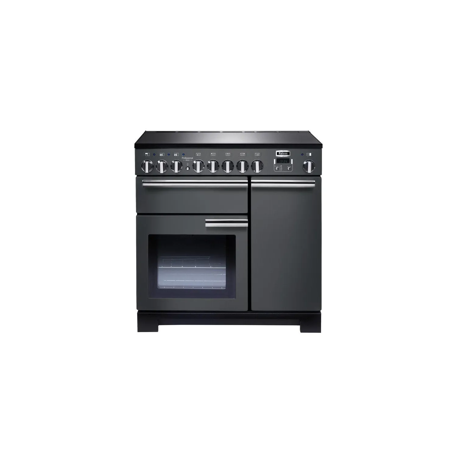 Cuisinière FALCON Professional Deluxe 90 induction Chrome PDL90EISLC