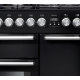 Cuisinière FALCON NEXUS 90 Mixte Noir/Chrome - NEX90DFBL/C