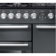 Cuisinière FALCON NEXUS 90 Mixte Ardoise/Chrome - NEX90DFSL/C