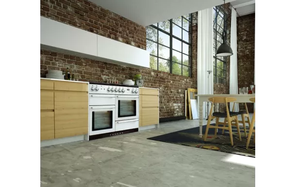 Cuisinière Mixte FALCON NEXUS 110 Blanc - NEX110DFWHC