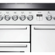 Cuisinière FALCON NEXUS 90 Induction Blanc/Chrome - NEX90EIWH/C