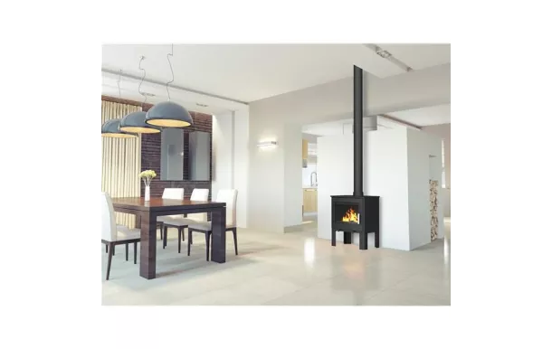 SUPRA Poêle à bois vintage Gaby 7,3 Kw buche de 33 cm - GABY