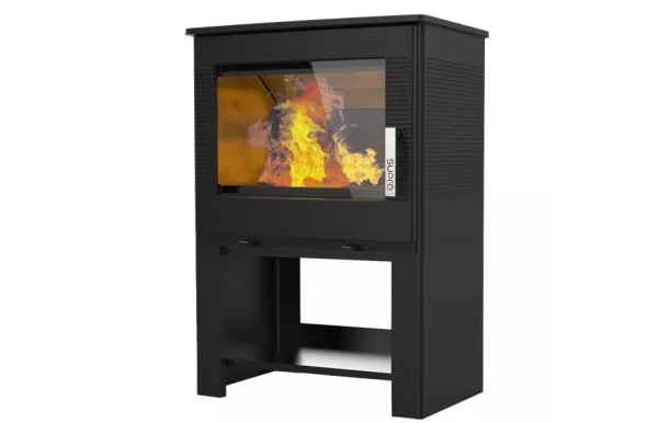 SUPRA Poêle à bois vintage Odelyabucher 8,7 Kw - ODELYABUCHER